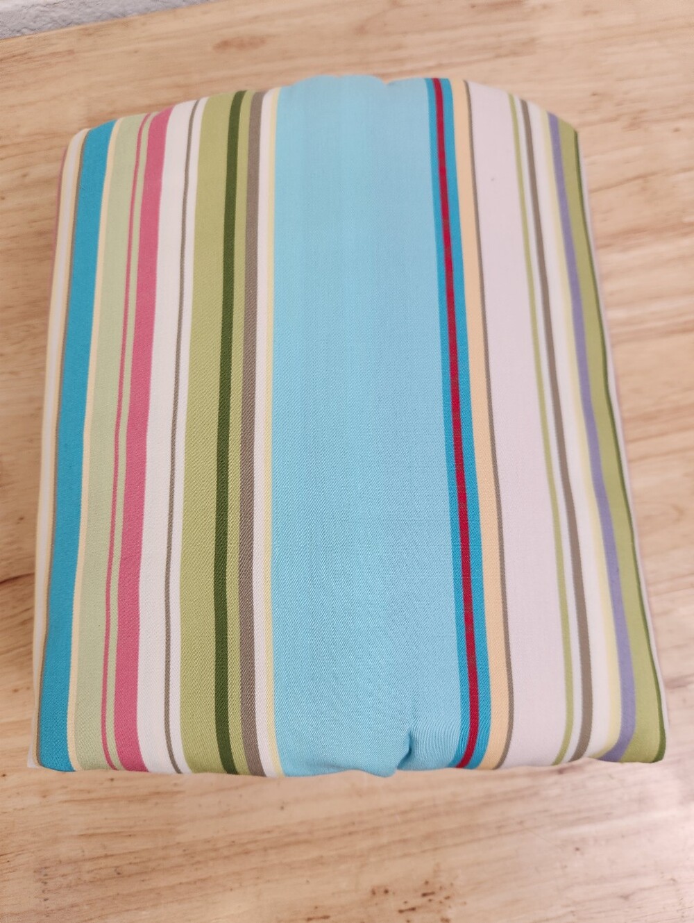 Pottery Barn Galena Striped Duvet Cover Sz King Bright Colorful Beach Modern